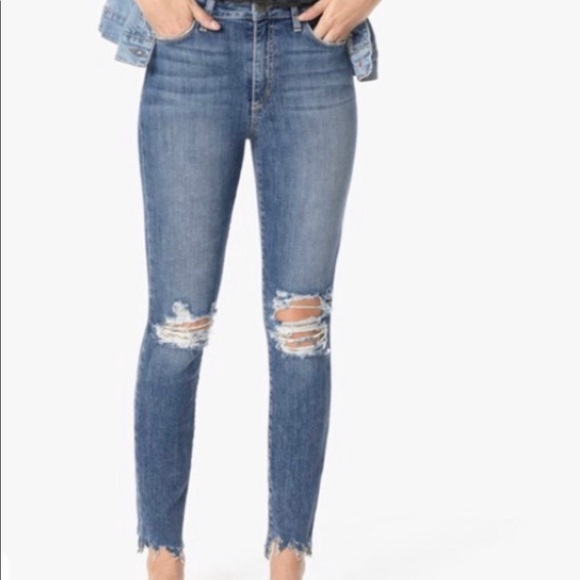 Joe's Jeans Denim - NWT Joe’s High Rise Skinny Ankle Chewed Hem 28